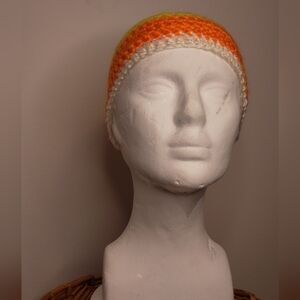 🍬 Handmade Candy Corn Crochet Headband/Ear Warmer – OSFM – Halloween Fall